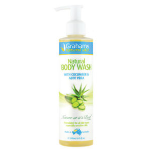 Grahams Cucumber and Aloe Vera Body Wash 250ml